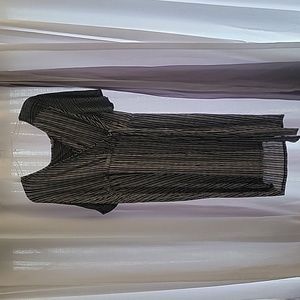 Avenue black and white cotton dress